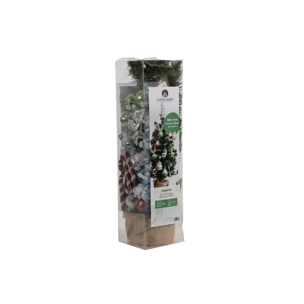 Mini Albero Imperial d35 H60cm c/60 decorazioni