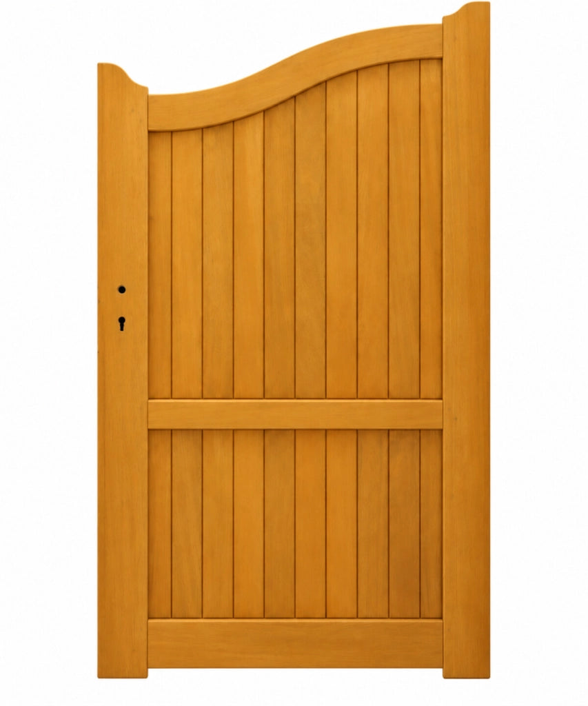 Cancello in legno massiccio L1m x H1,60/1,80 m Gd Menuiseries