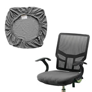 Copertura impermeabile per sedia da ufficio, 38x38 cm, colore grigio