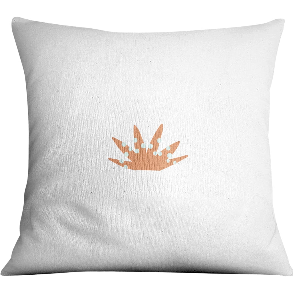 Custodia per cuscino, 45x45 cm, in poliestere, con cerniera, colore bianco