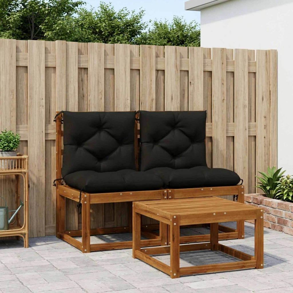 Set di Cuscini per Pallet a 2 Pezzi VIANEN 2 pz 100% Poliestere 953599