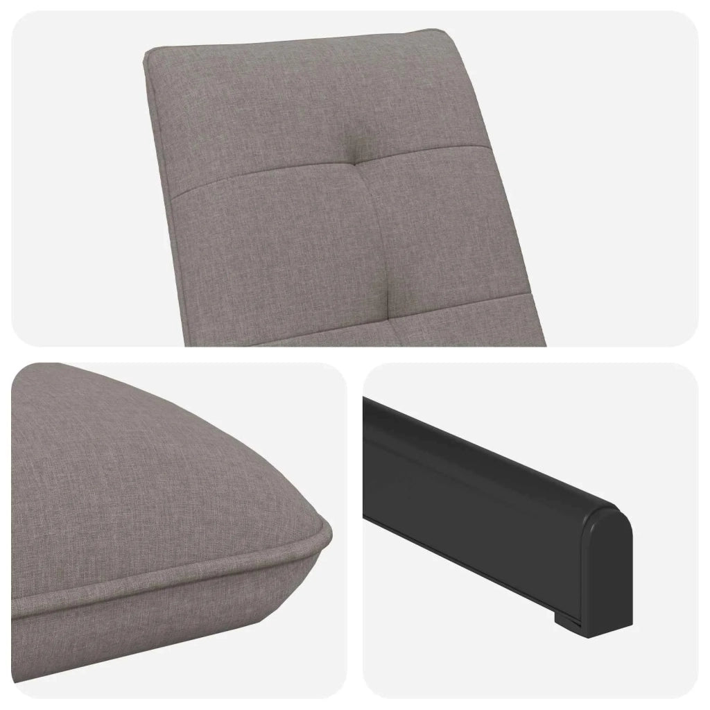 Sedia girevole Tortora Tessuto 42045541