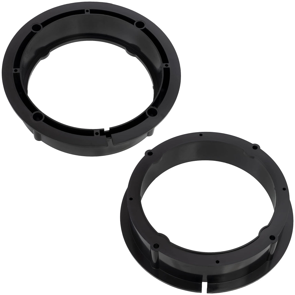 Kit di adattatori per altoparlanti per auto, diametro 165 mm, 2 pezzi, in plastica