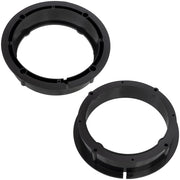Kit di adattatori per altoparlanti per auto, diametro 165 mm, 2 pezzi, in plastica