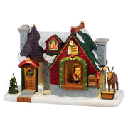 Chiosco delle merende di babbo natale set per villaggio lemax