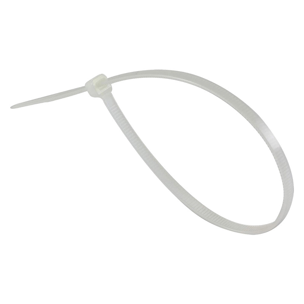 FASCETTA A STRAPPO PER CABLAGGIO mm 3,6 x 370 - bianco