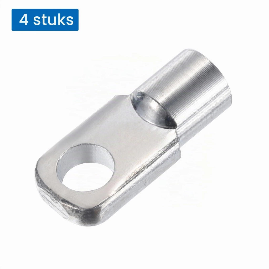Molle di compressione per molle a gas, M6 x 8 mm, argento, 4 pezzi