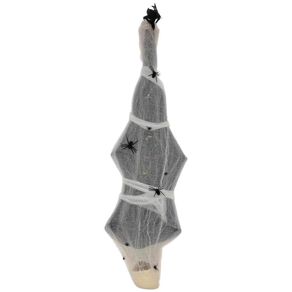 Mummia Decorazione di Halloween con Sensore di Movimento Effetti Sonori e Luci LED per Casa 60 cm x 16 cm x 170 cm