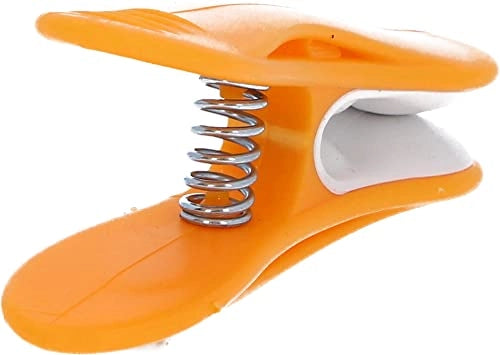 Morsetto in plastica con isolamento, piccolo, 67 mm, arancione