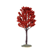 Grande cipresso palustre, circa 22 x 16 x 10 cm, metallo, colore rosso
