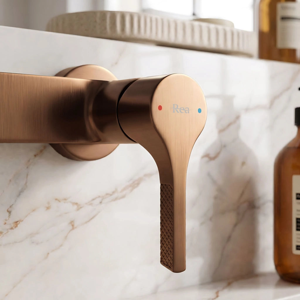 Rubinetto Da Vasca Premium Rea Maxim Brush Copper