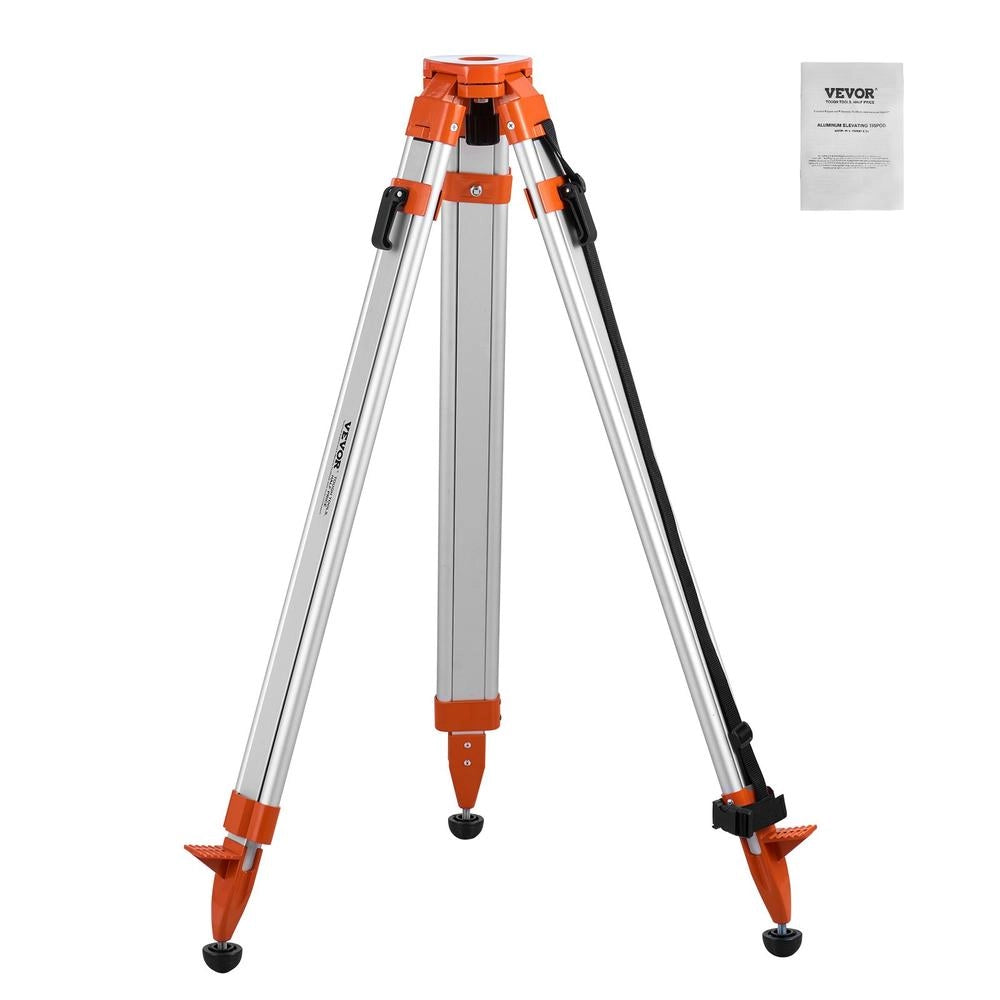 Treppiede per Livella Laser M3Y in Alluminio Pressofuso, Regolabile 420-1665 mm, Robusto Supporto con Gambe Retrattili per Fai da Te e Rilievi