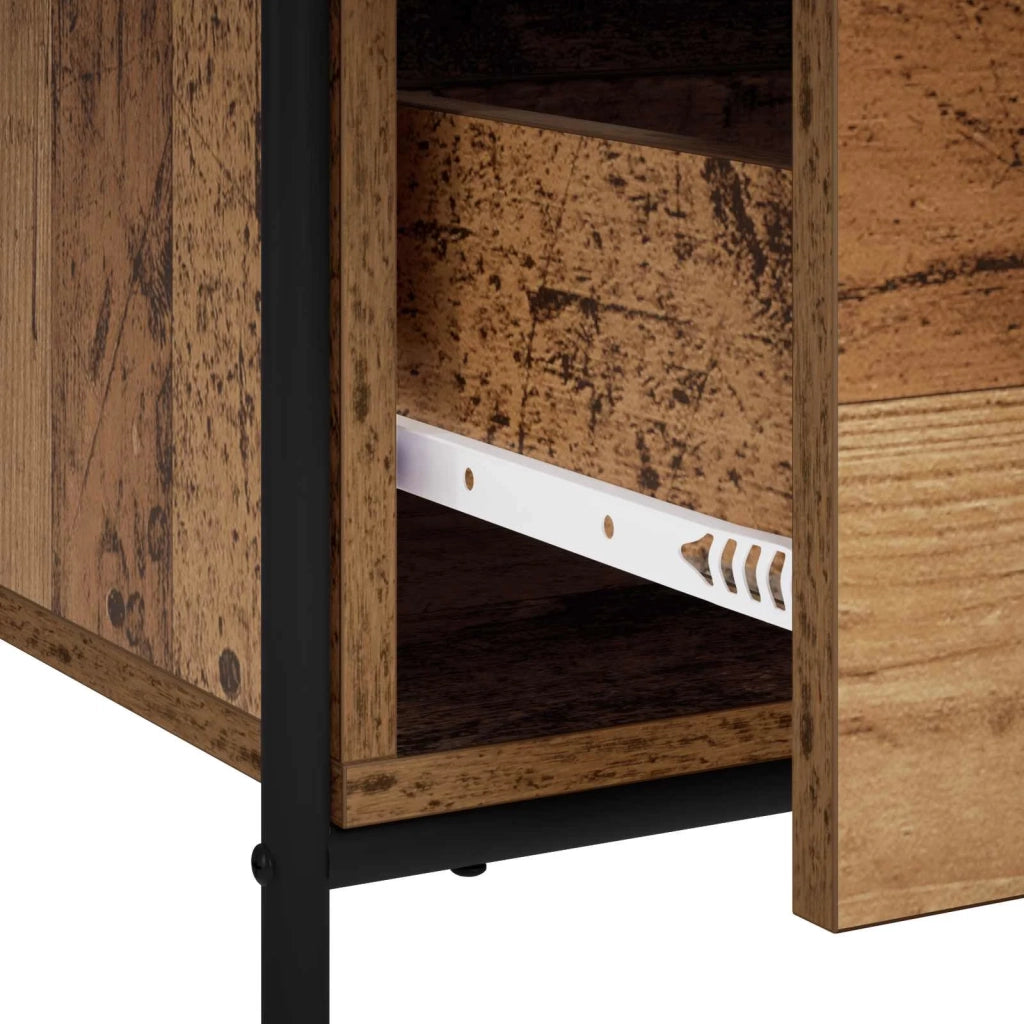 Credenza Legno antico 97 x 33 x 81 cm Legno ingegnerizzato 8013792