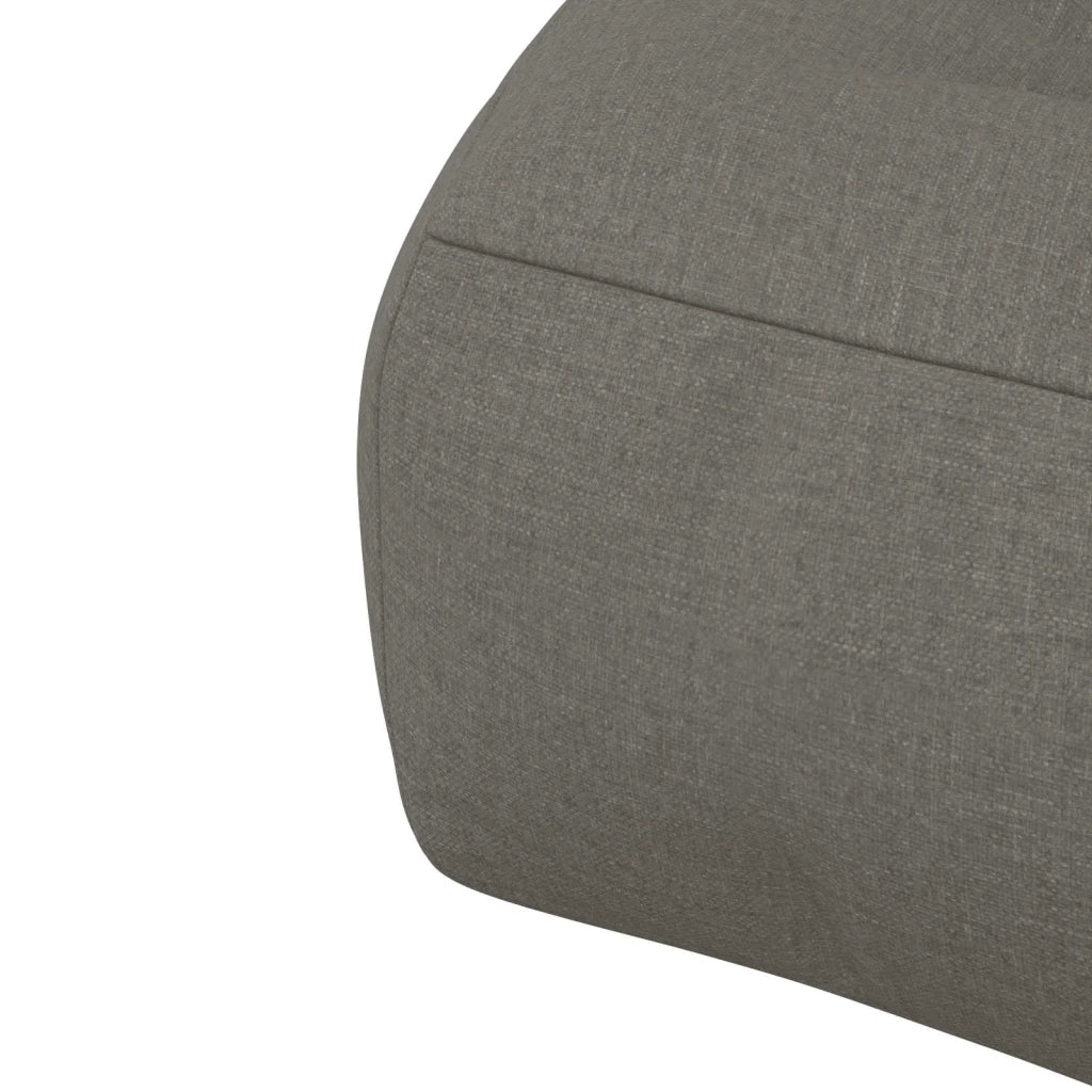 Cuscino per Sedia in Unico Pezzo VIANEN 100% Poliestere Grigio 953490
