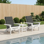 Cuscino per sedia a schienale alto GEMERT 2 pz 100% Poliestere 945723
