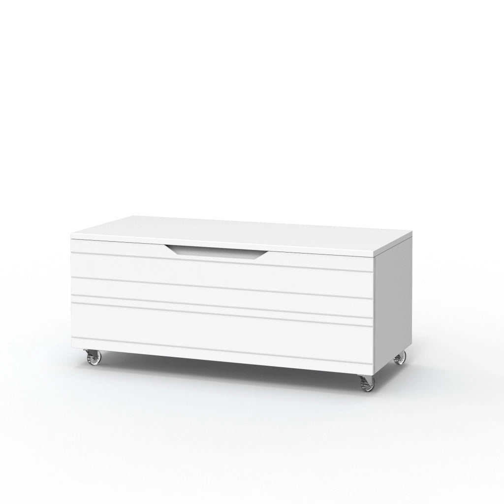 Cassettiera SOLMIRA bianco opaco