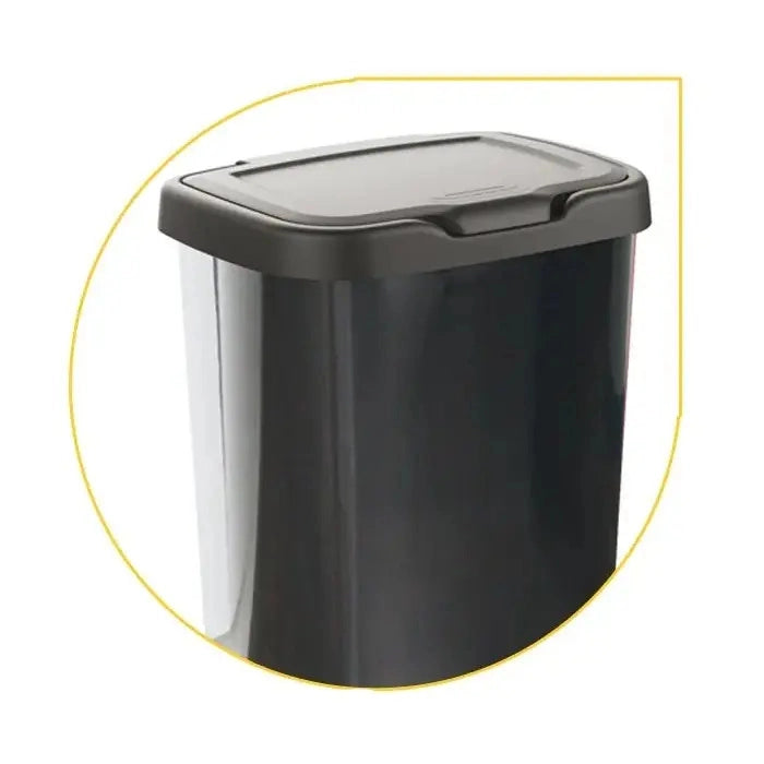 Pattumiera Jive con pedale nero 20 L
