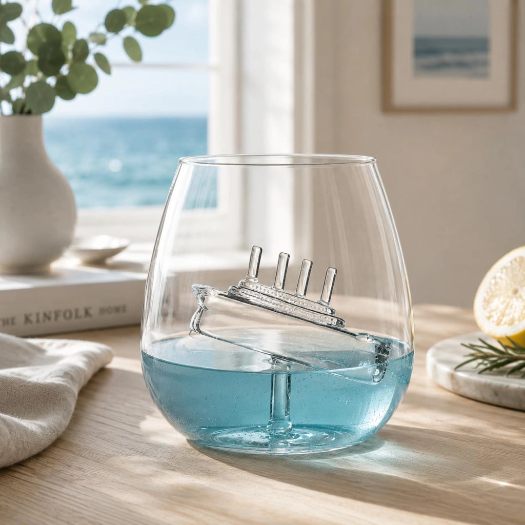 Bicchiere "Schiff im Glas" da 550 ml – Bicchiere per whisky e cocktail