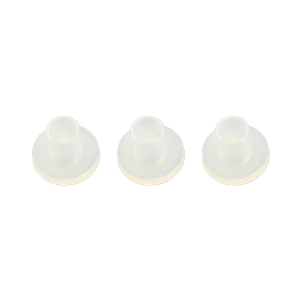 Anelli transistor in plastica isolata, colore bianco, confezione da 100 pezzi (modello TW-10)