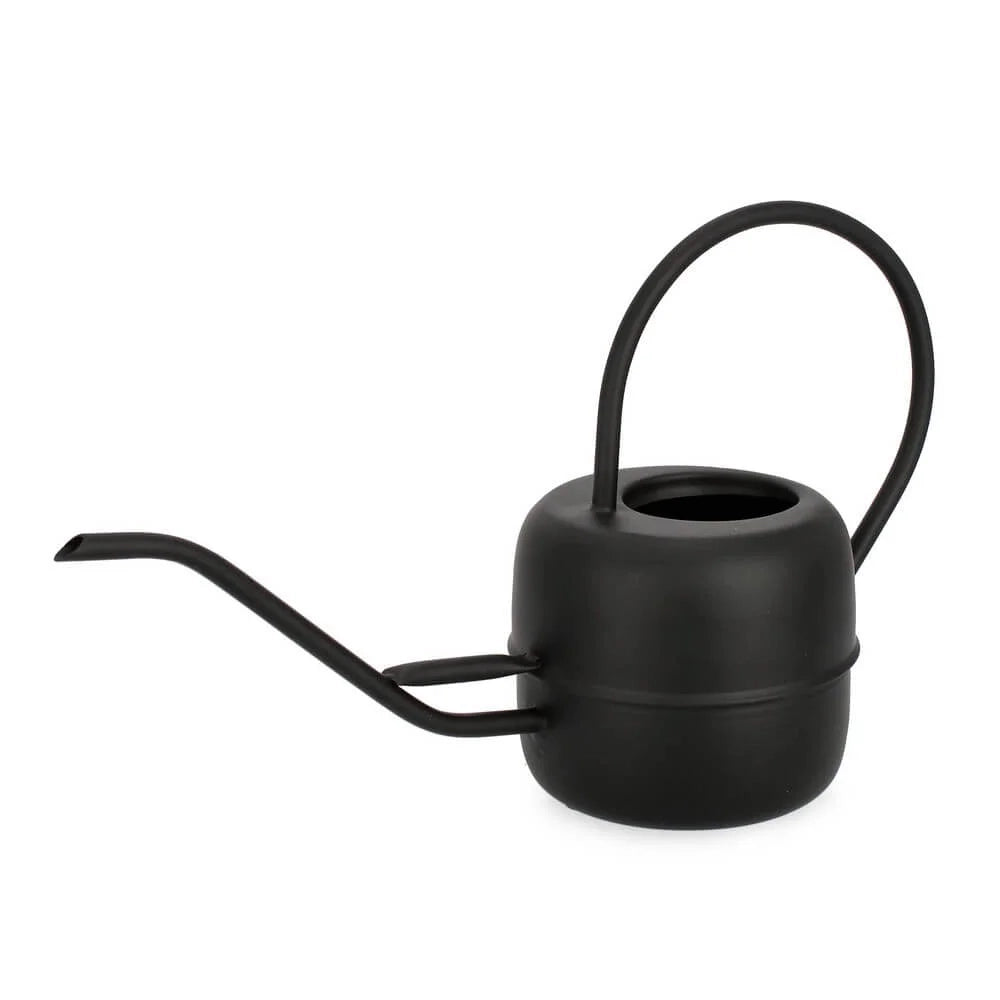 Annaffiatoio in Acciaio Verniciato con Becco Lungo Magical Nero