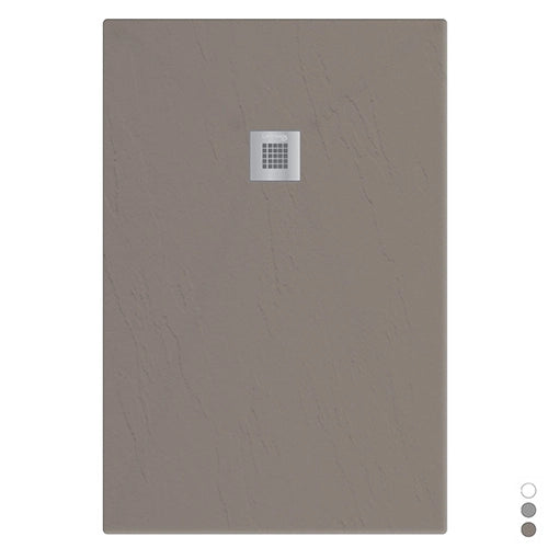 Piatto doccia rettangolare Sabbia 70x80 cm