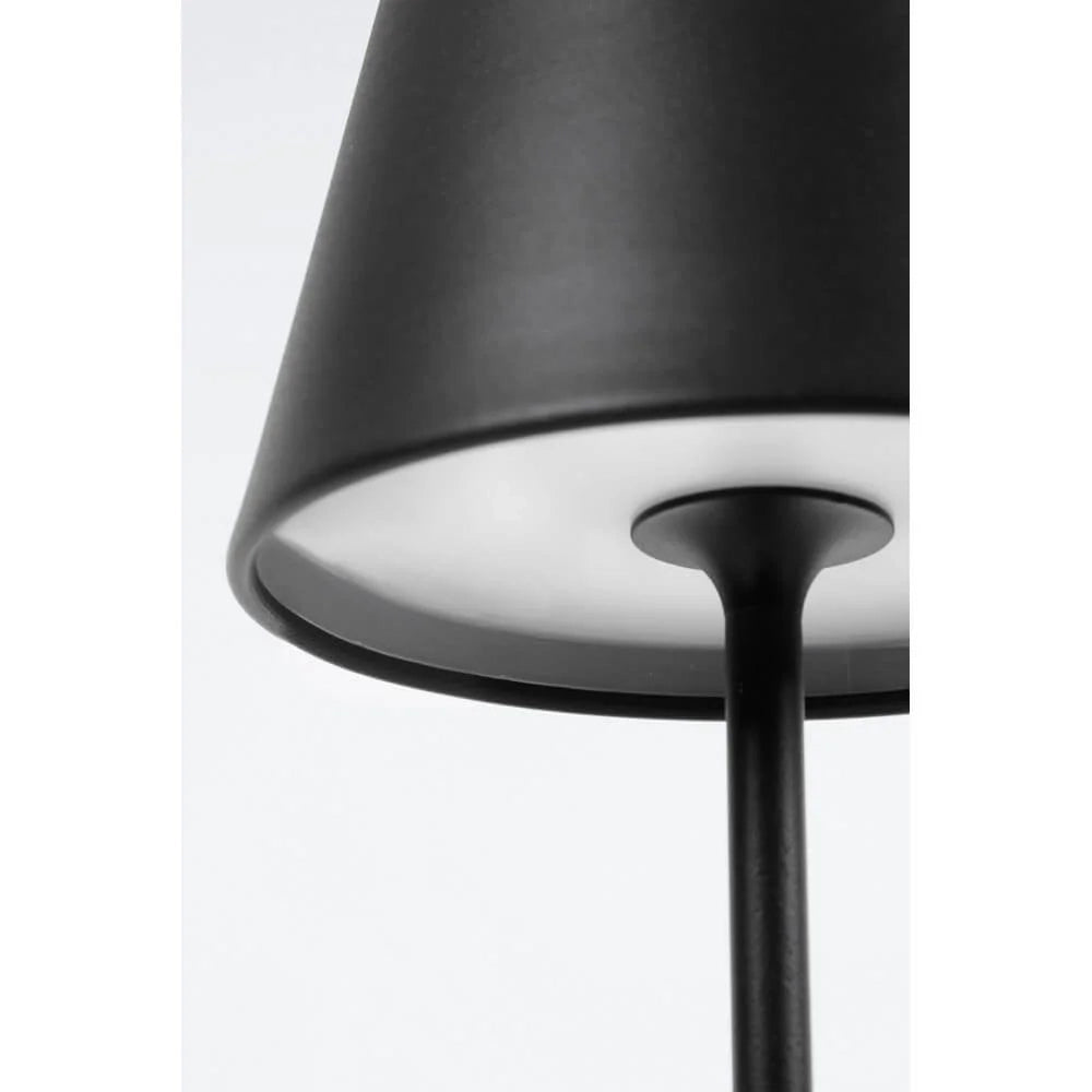 Lampada da Tavolo LED H38 Vulcan Nero