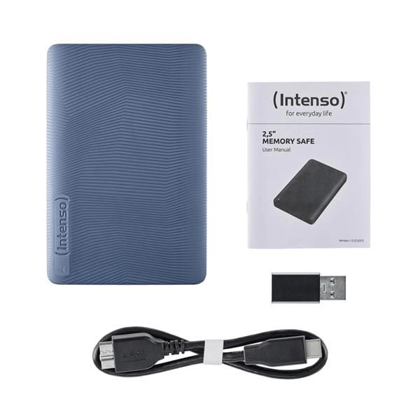 INTENSO HDD ESTERNO MEMORY SAFE 2TB 2,5 USB 3.2 BLU