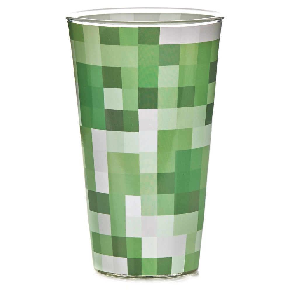 Bicchiere Minecraft Creeper, capacità 450 ml – Pixeloptik