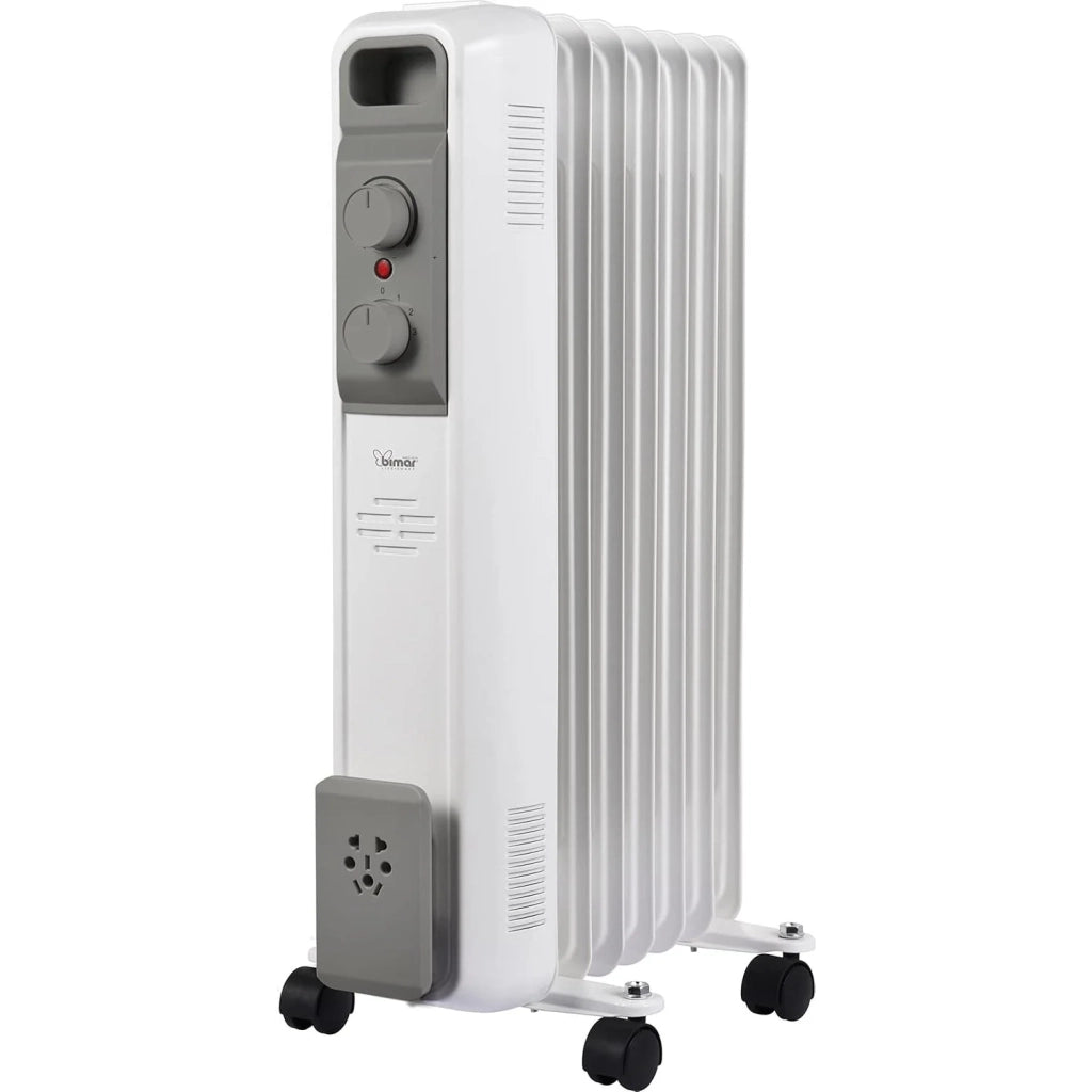 Bimar HO427 Radiatore ad Olio Elettrico 7 Elementi a Basso Consumo