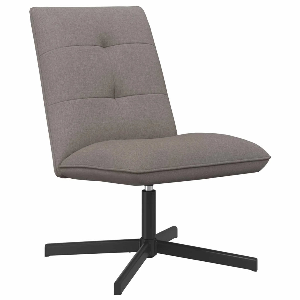Sedia girevole Tortora Tessuto 42045541