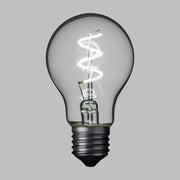 Lampada E27 36V goccia spiral Ø60mm