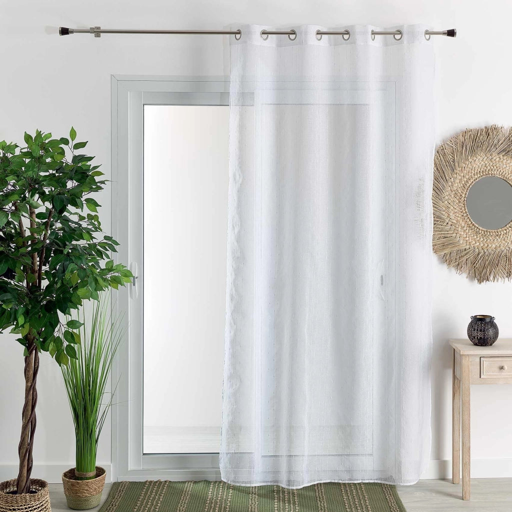 Tenda leggera bianca, 140x280 cm, opaca, 1 pannello