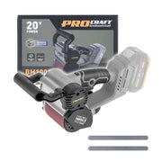 Satinatrice a rullo a batteria Procraft BM100A, 20 V, rullo 100x80 mm, senza batteria