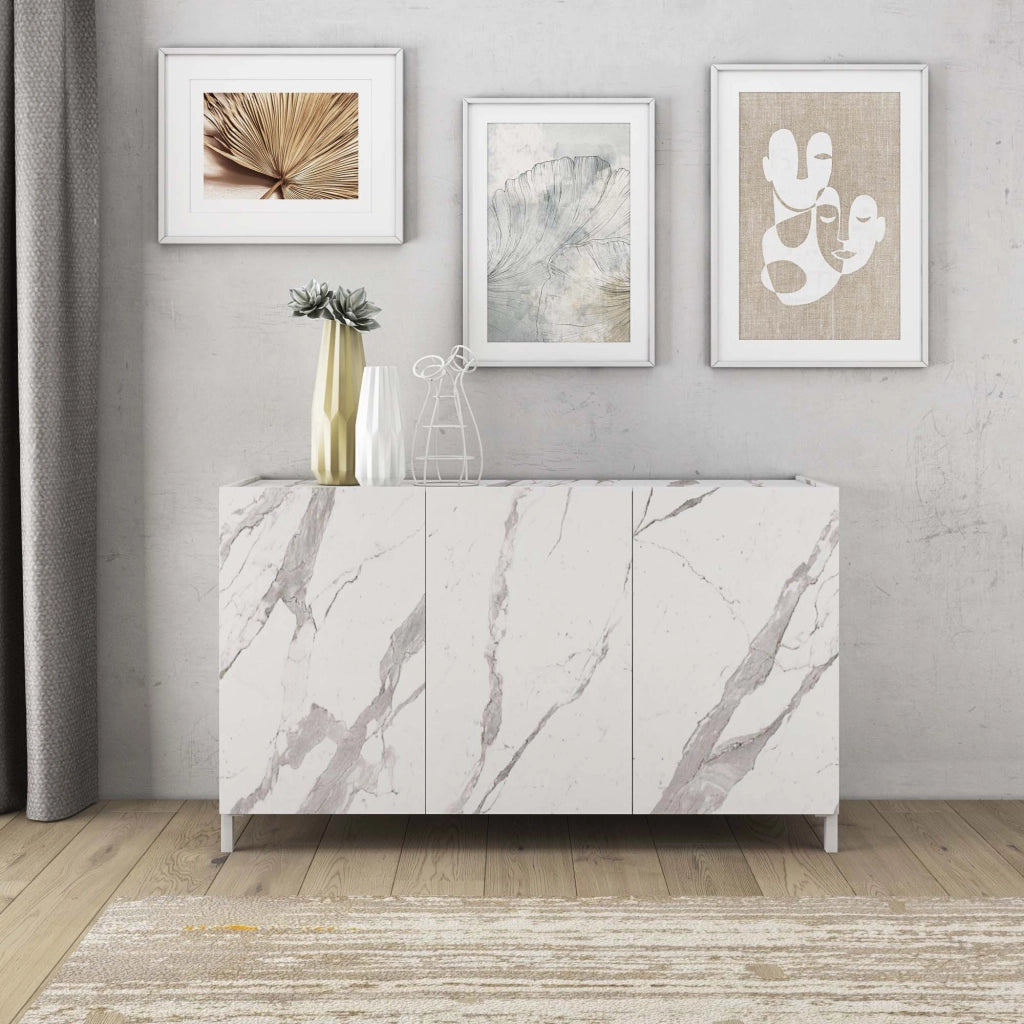 Buffet 3A ALVEA marmo calacatta