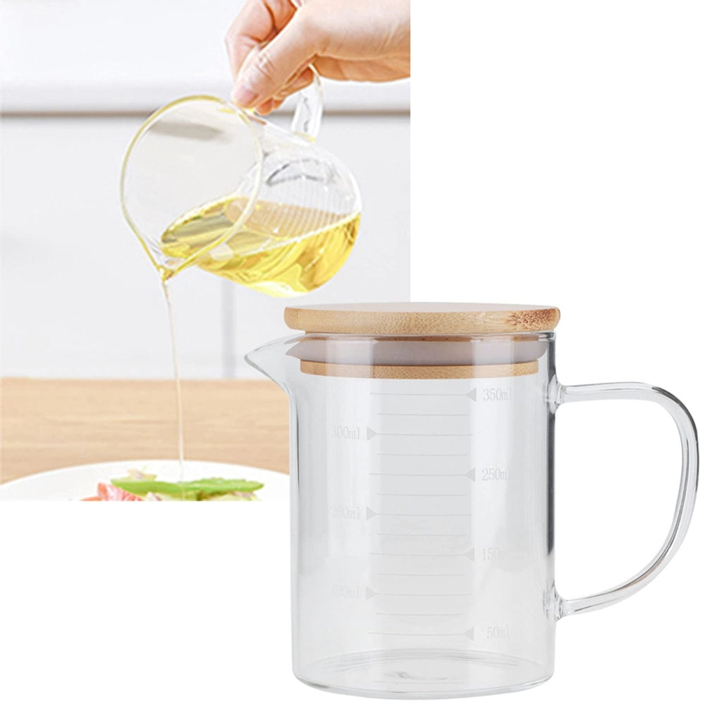 Bicchiere in vetro da 350 ml con coperchio, ideale per cocktail e bevande
