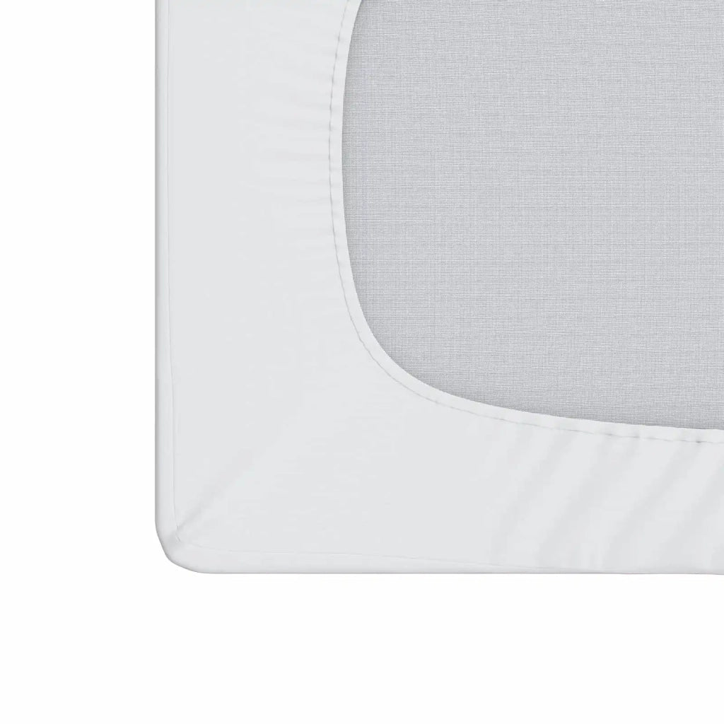 Protector per materassi 2 pz 120 x 200 cm Impermeabile Bianco 42056727