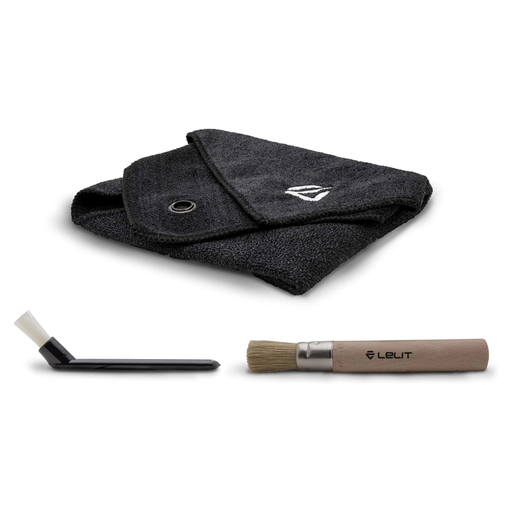 Kit di pulizia per macchine da caffè, composto da 3 elementi, colore nero
