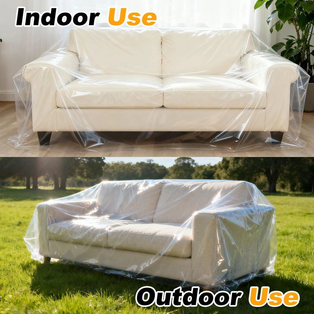 Tenda da esterno trasparente, dimensioni 235x150 cm, impermeabile e resistente ai graffi