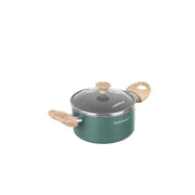 Mini padella in acciaio da 14 cm, marca Cooking Therapy, con coperchio