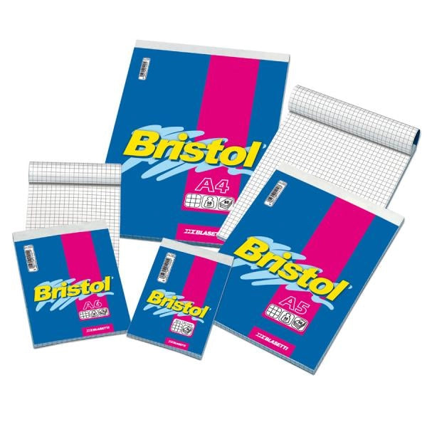 BLOCCO NOTE 'BRISTOL' formato A6 - 60 fogli