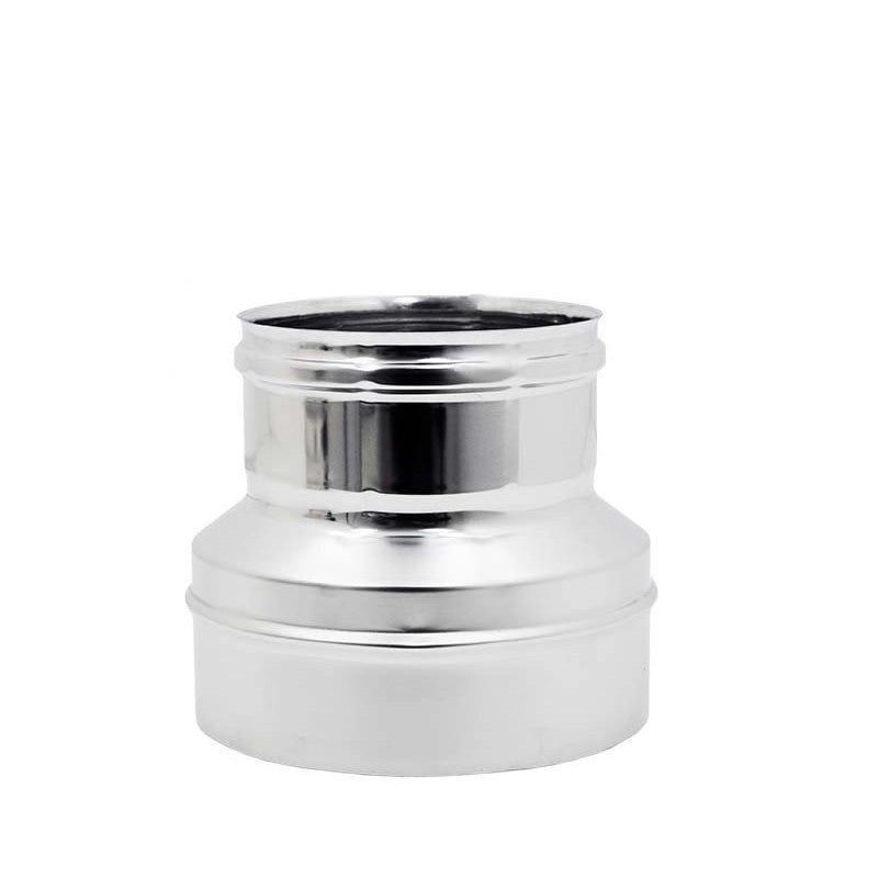 Riduzione INOX 304 da Ø 150m a 120f 6 dc