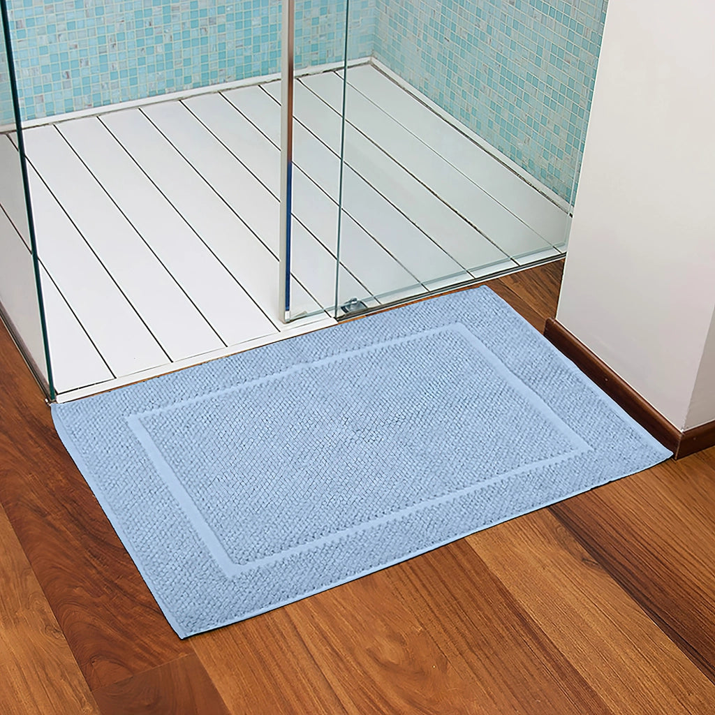 Tappeto da bagno VICTOR azzurro