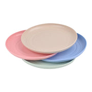Piatti in plastica, confezione da 4 pezzi, infrangibili, diametro 15 cm, ideali per campeggio e picnic