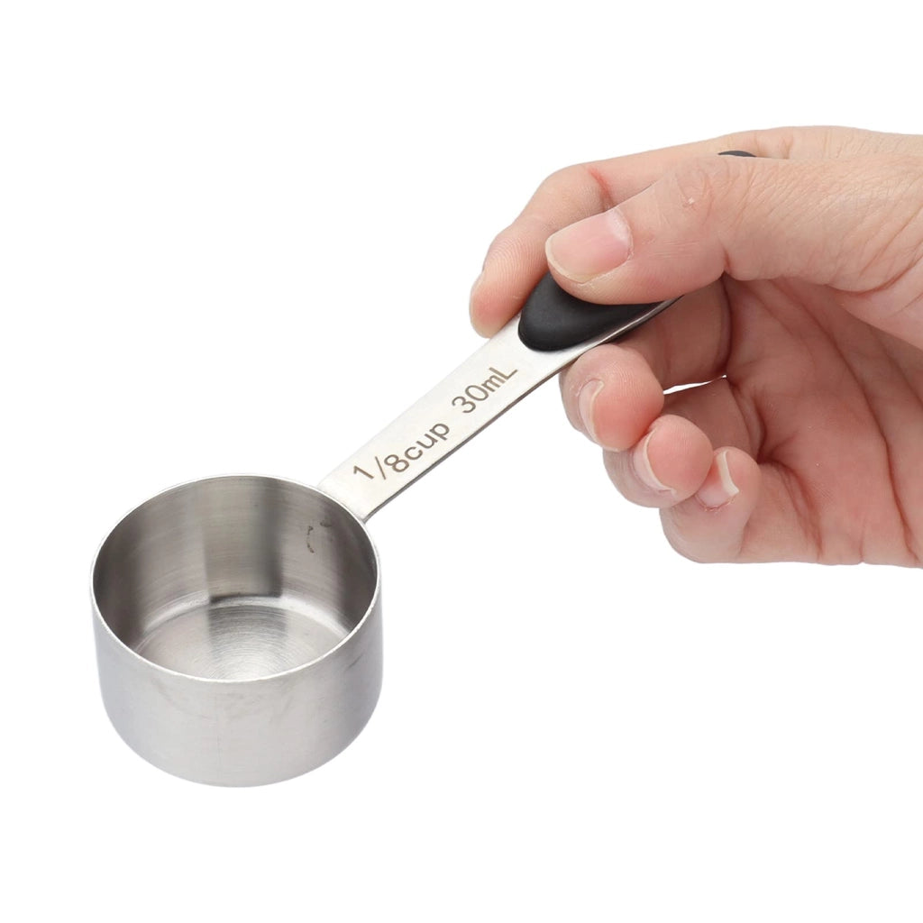 Misurino da 30 ml, in acciaio inossidabile, grande, per caffè e tè