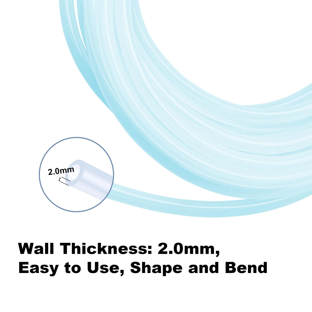 Tubo in silicone 6x10 mm, 5 metri, adatto al contatto con gli alimenti, trasparente