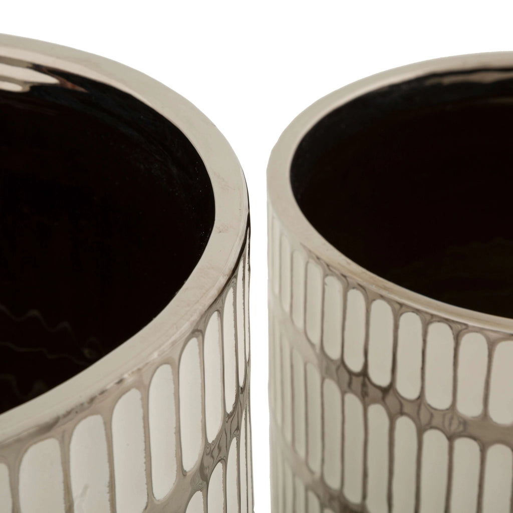 Banofa, Vaso set 2 Vasi, Argento