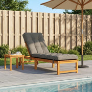 Cuscino per Lettino VIANEN 100% Poliestere Grigio 953852
