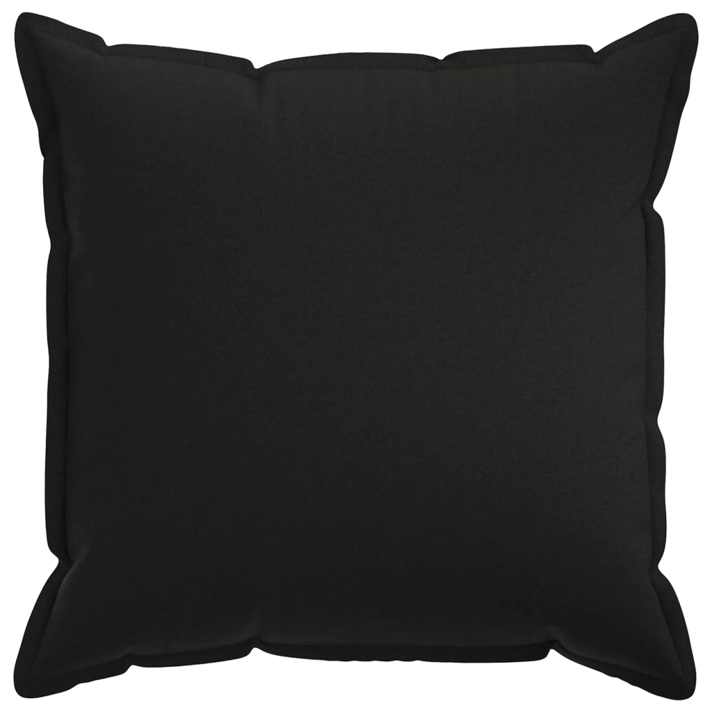 Federa 6 pz HOUTEN Nero 55 x 55 cm Lino 920328