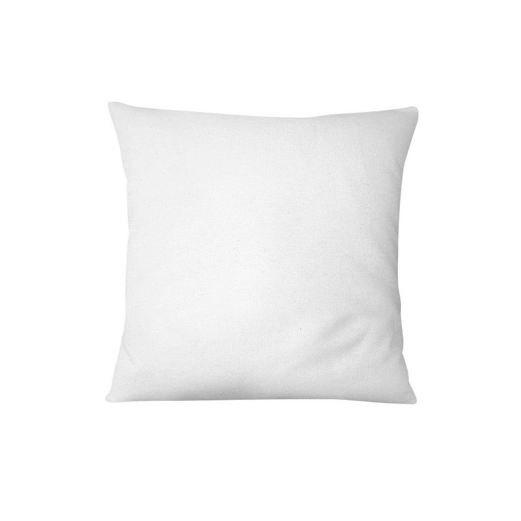Custodia per cuscino, 60x60 cm, bianca, in poliestere, con cerniera