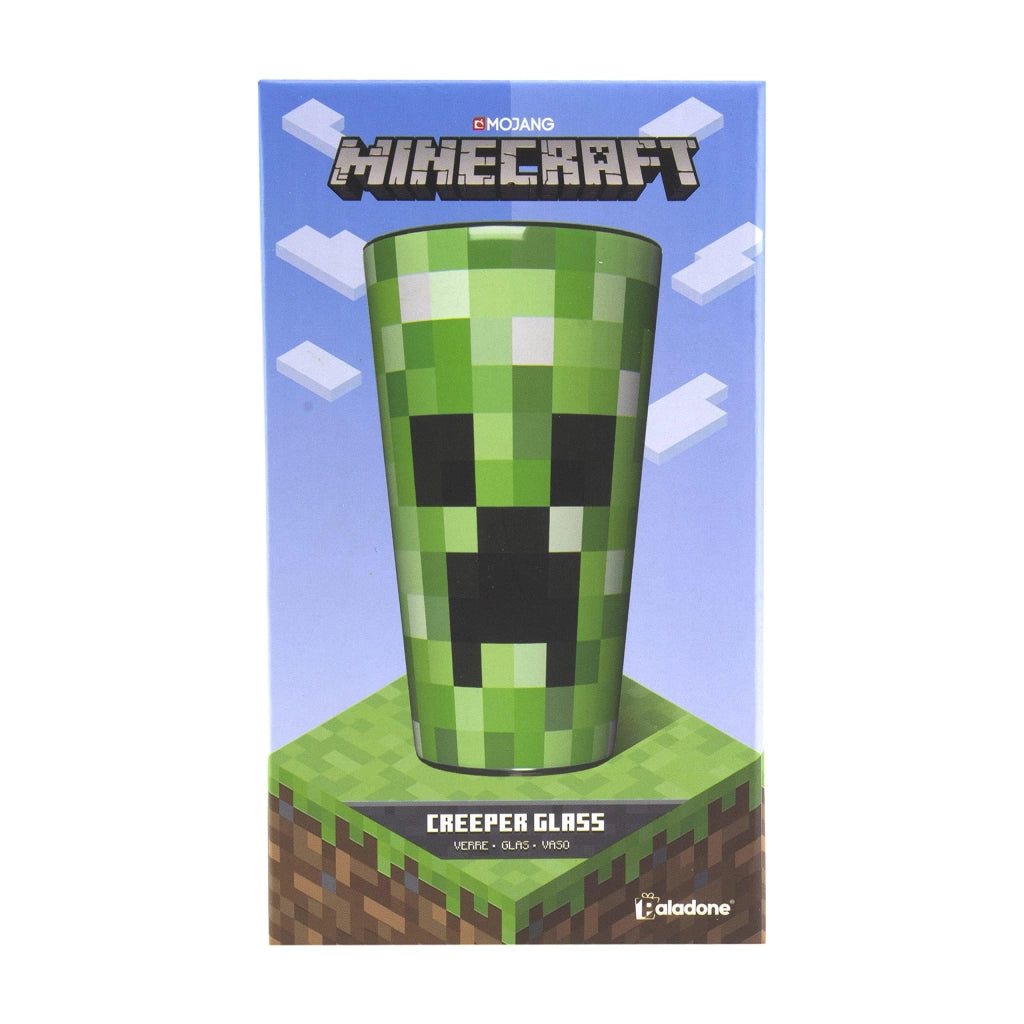 Bicchiere Minecraft Creeper, capacità 450 ml – Pixeloptik